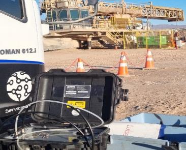 Diagnóstico en terreno — Perforadora OMAN 612.J