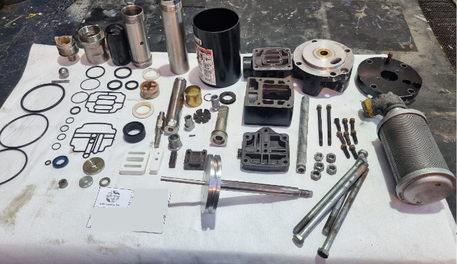 Despiece completo bomba hidráulica con filtros