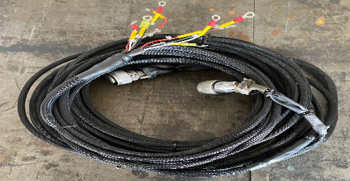Cable de instrumentación con conectores industriales